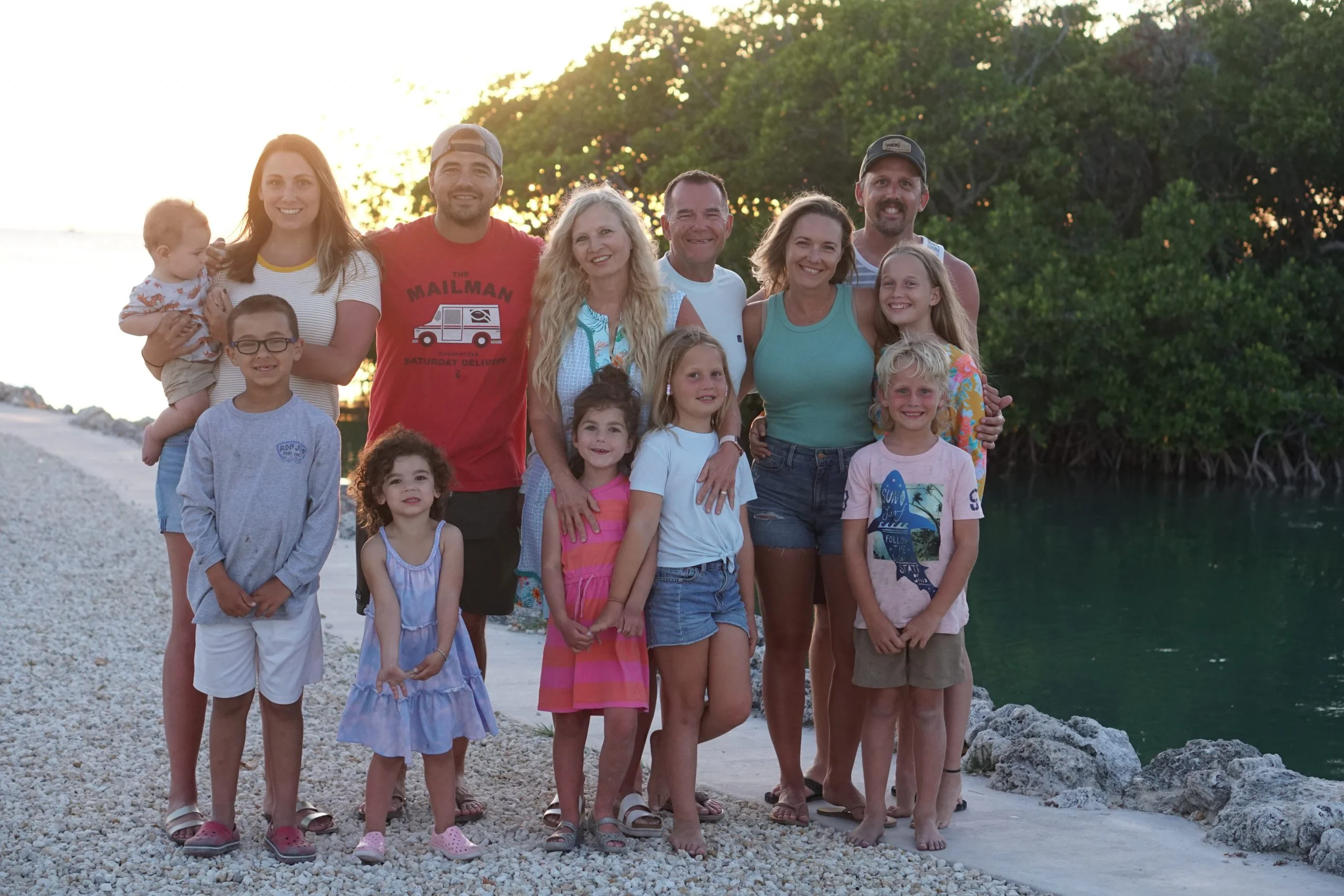 A group image of the whole Brown Mechanical Services family
